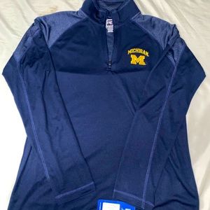 NWT Michigan Wolverines Pullover LongSleeve